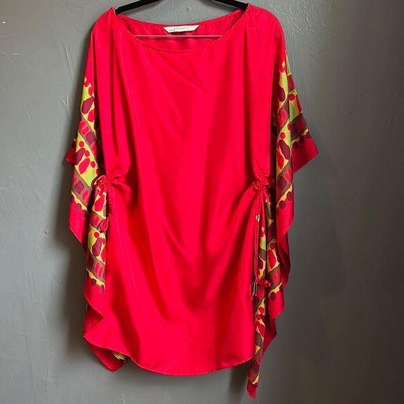 Zara short red kaftan - size S - Picture 4 of 4